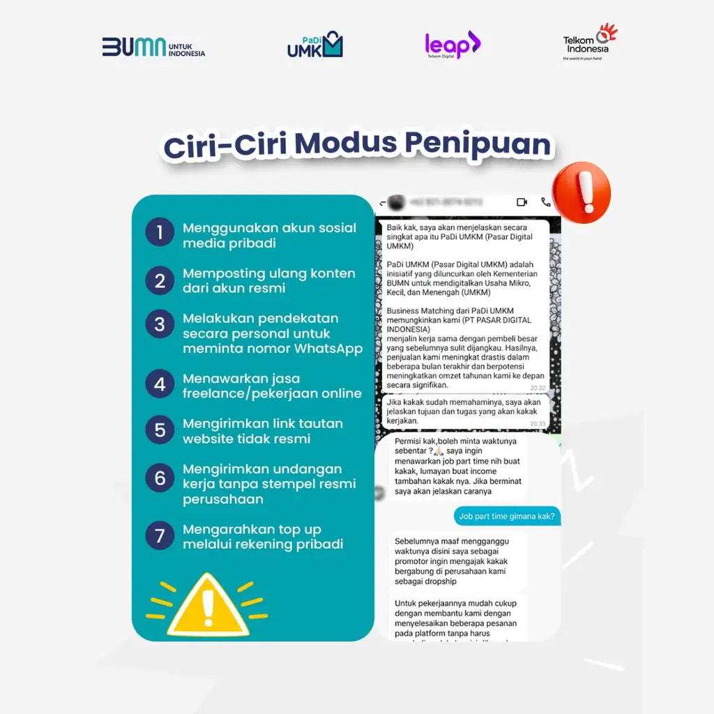 ciri ciri modus penipuan 
